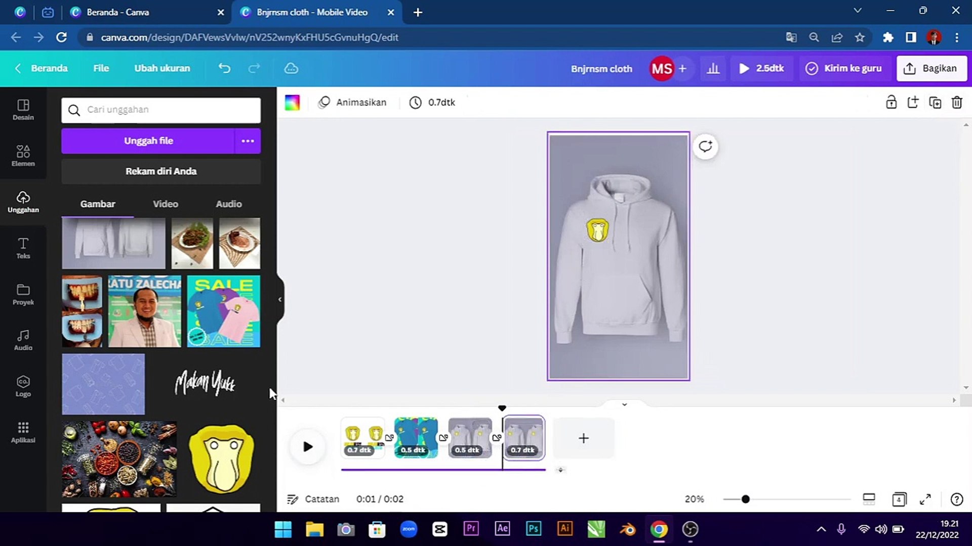 Membuat Video Produk Reels_Tiktok _ Canva