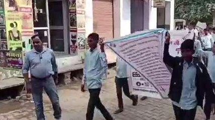 सीकर: मतदाता जागरूकता रैली निकालकर आमजन को दिया ये संदेश, देखें VIDEO