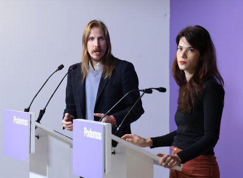 Podemos critica la composición del nuevo Gobierno: Sánchez y Díaz nos han echado