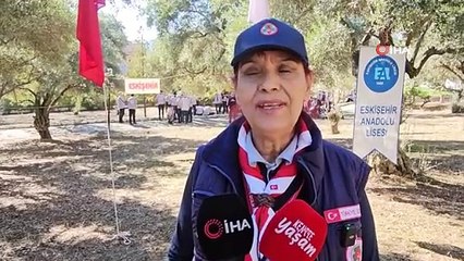 Eskişehir İzcileri Germencik'te Kamp Kurdu