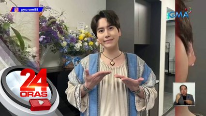 Super Junior member Kyuhyun, inatake ng isang babae sa kanyang dressing room | 24 Oras