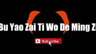Bu Yao Zai Ti Wo De Ming Zi - Sky Wu ｜ 不要再提我的名字 ｜ Requested ｜ #Lyrics #LyricsVideo