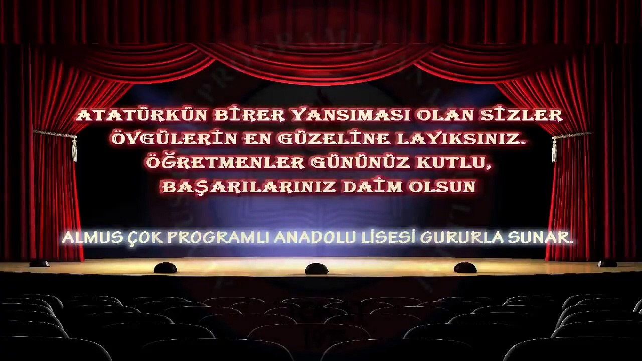 Almus Çok Programlı Lisesi Öğretmenler Günü Klibi
