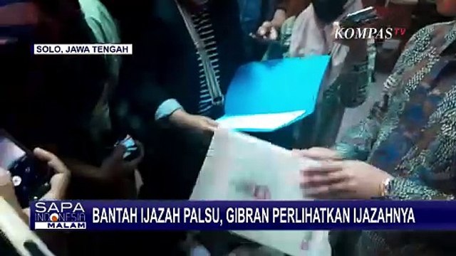 Tepis Tudingan Ijazah Palsu, Gibran Langsung Pertontonkan Ijazah Asli Miliknya