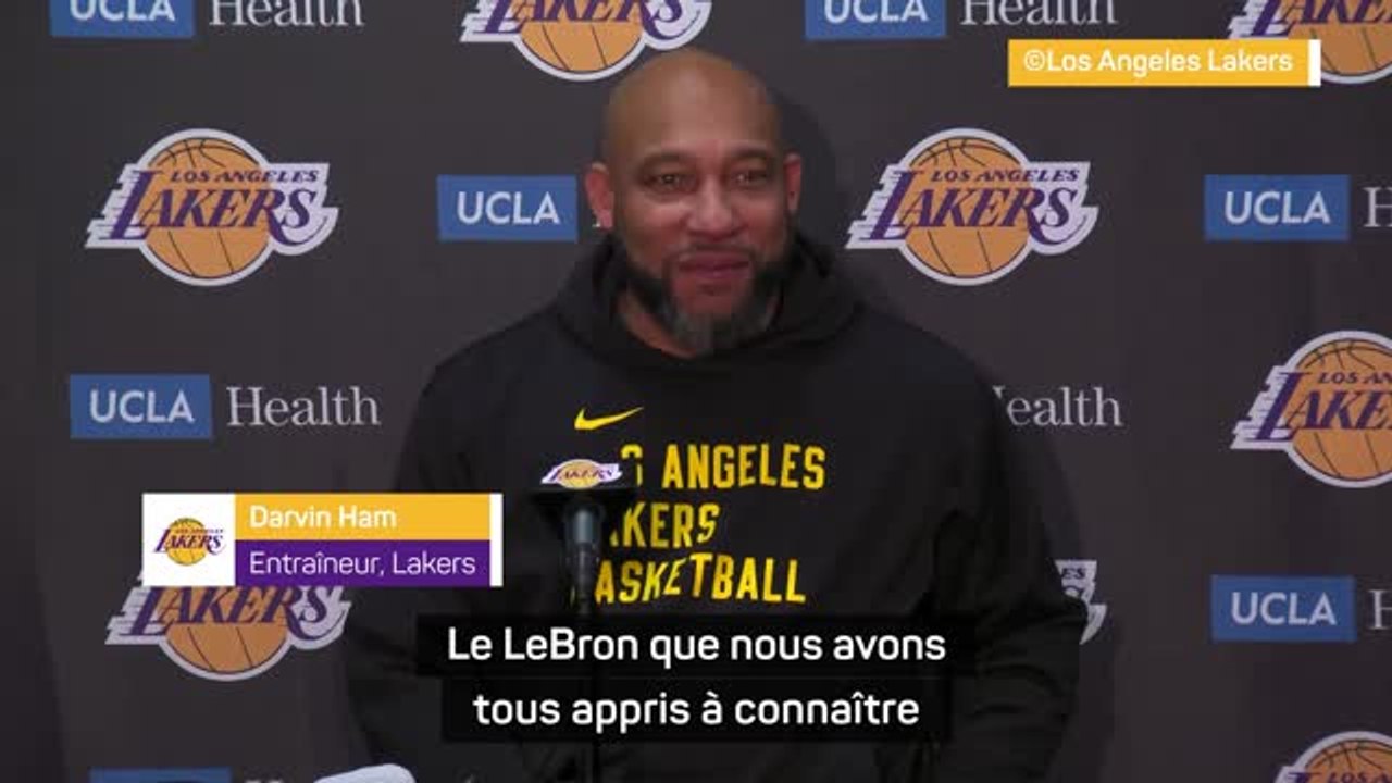 Lakers - Ham : "Le LeBron que nous avons tous appris à connaître et à aimer"