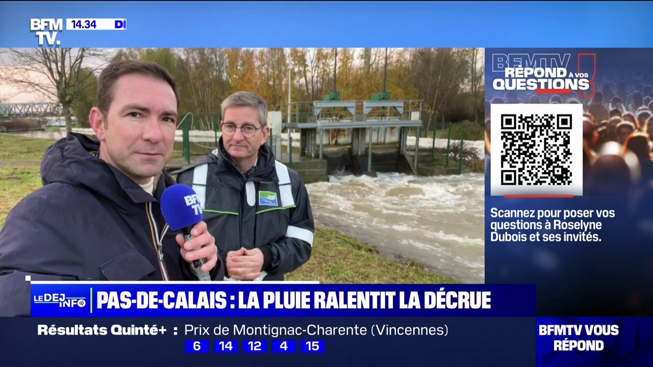 Où en est la décrue dans le Pas-de-Calais? BFMT...