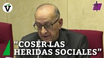 El cardenal Omella pide a Sánchez que 