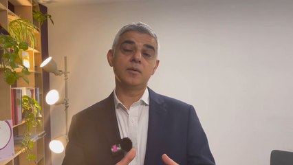 Sadiq Khan speaks about fund against hate