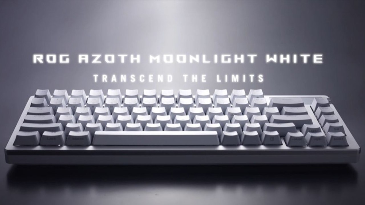 Neue Tastatur von Asus kommt mit Display und in 'Moonlight'-Farben