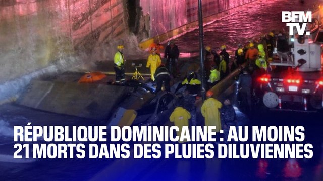 Au moins 21 morts après des pluies diluviennes en République dominicaine
