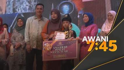 Wira selamatkan ahli keluarga dalam kebakaran terima pingat Hang Tuah