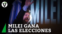 Milei tras ganar las elecciones presidenciales: “Hoy comienza el fin de la decadencia de Argentina”