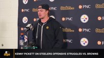 Kenny Pickett On Steelers Struggles Against Browns