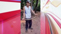 Homem pega cobra cascavel com as mãos e vídeo viraliza no PR; veja