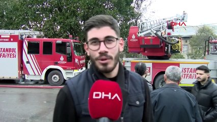 Arnavutköy'de Plastik Terlik Fabrikasında Yangın Çıktı