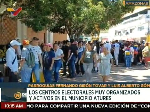 Amazonas | Electores del municipio Atures acudieron a los centros para participar en el simulacro