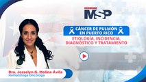 Cáncer de pulmón en Puerto Rico: Etiología, incidencia, diagnóstico y tratamiento