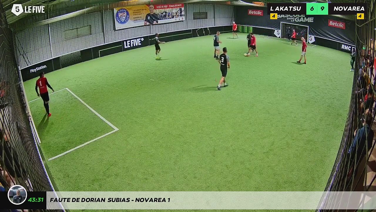 Faute de Dorian  Subias - NOVAREA 1