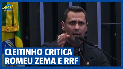 Cleitinho critica Zema e RRF