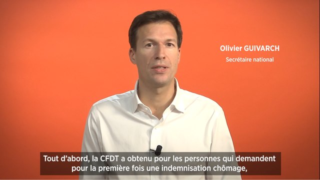 La CFDT signe l'accord assurance chômage