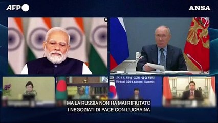 Putin: "Occorre pensare a come fermare tragedia in Ucraina"