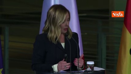 Meloni e Scholz firmano Piano d'Azione, la premier: "Giornata storica"
