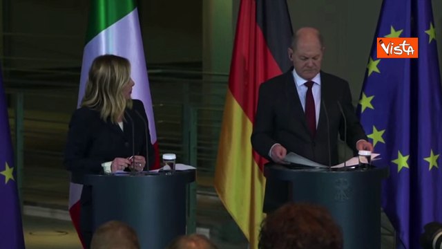 Germania-Italia, Meloni: Oggi con vertice intergovernativo cooperazione fa un salto in avanti