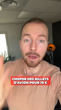 Des billets d’avion a 19€