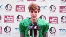 Florida State's Tate Rodemaker Discusses New Role as Starting Quarterback