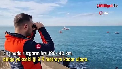 Kayıp 11 mürettebatı arama çalışmaları sürüyor