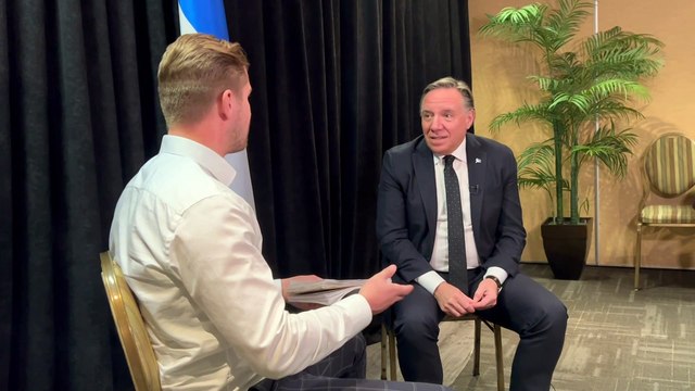 Entrevue François Legault 16 novembre 2023