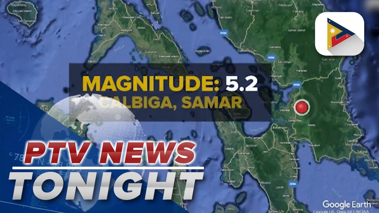 Some parts of Samar, Leyte rocked by magnitude 5.2 earthquake - video ...