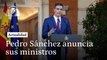 Quién es quién en el nuevo Gobierno de coalición: Así ha anunciado Pedro Sánchez a su gabinete