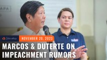 Marcos on VP Sara Duterte: We don't want her to be impeached