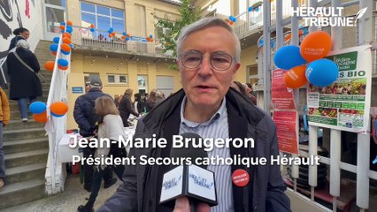 Interview de Jean-Marie Brugeron Président Secours Catholique Hérault