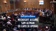 Microsoft assume l'ex capo di OpenAI, Sam Altman
