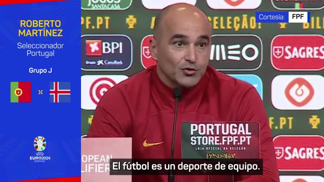 Roberto Martínez: ¿Cristiano Ronaldo máximo goleador de las clasificatorias? No es el objetivo