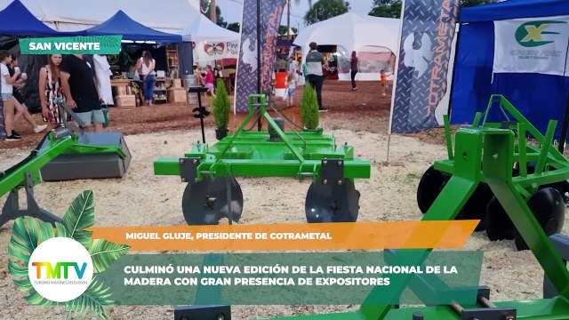 San Vicente vivió una nueva edición de la Fiesta Nacional de la Madera