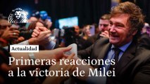 Reacciones de lideres internacionales a la victoria de Milei en Argentina