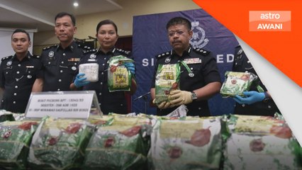 Dua "transporter" ditahan, dadah bernilai lebih RM6 juta dirampas