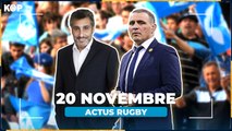 Les Actus Rugby du 20 novembre