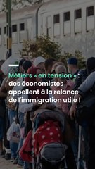 Métiers « en tension » : des économistes appellent à la relance de l’immigration utile !