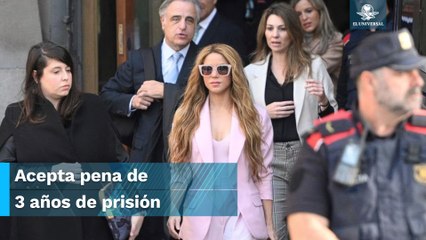 Acuerda Shakira pago de 7 millones de euros por fraude en España
