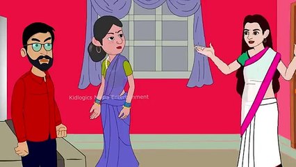 टॉम एंड जेरी सास बहु Story in Hindi _ Hindi Story _ Moral Stories _ Bedtime Stories _ New(360P)