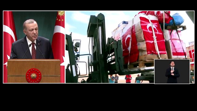 Erdoğan: Holokost utancı, Avrupalı liderleri adeta esir almış