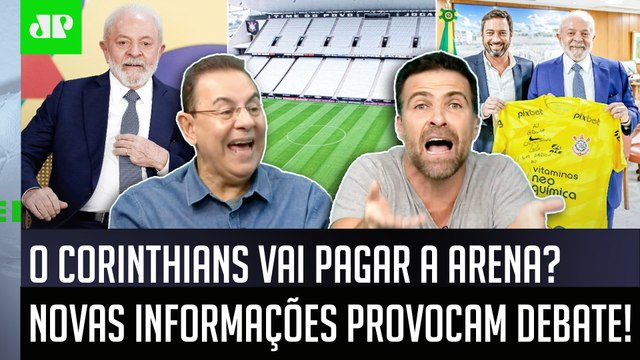 Cara, agora com o Lula o Corinthians VAI QUITAR a DÍVIDA do ESTÁDIO??? Isso... ARENA FERVE DEBATE!