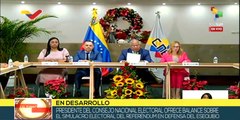 Presidente del CNE confirma cumplimiento de protocolos en simulacro electoral en Venezuela