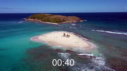 1 minute Timer Levi Lowrey in the British Virgin Islands