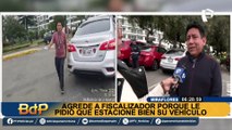 Miraflores: conductor agrede a fiscalizador porque le pidió que estacione bien su vehículo