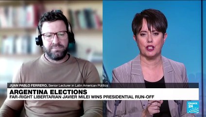 Victory of Milei putting Argentina's democratic system 'through it's toughest stress test yet'